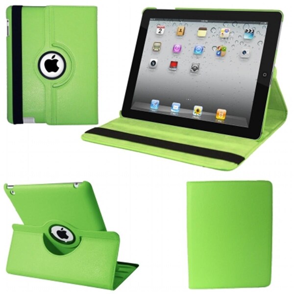 Latico Leather IPAD 360 CASE FAUX GREEN 60-I360-GN - main